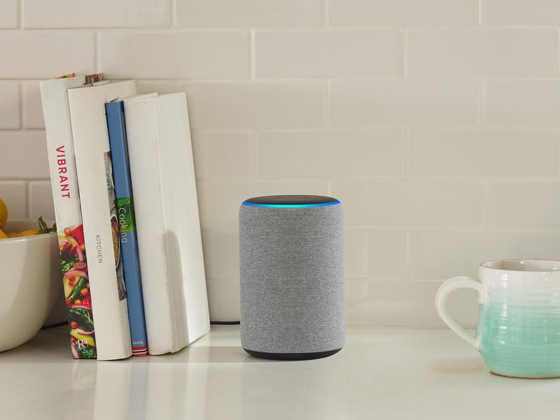 Amazon's Echo Plus with Alexa, an artificial intelligence in the home